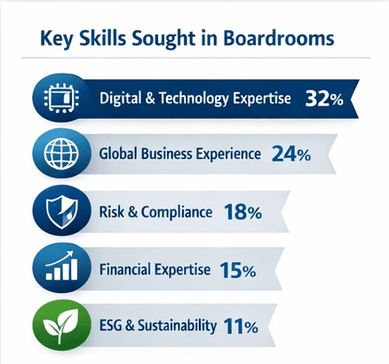 Skills Increasingly Sought on Boards